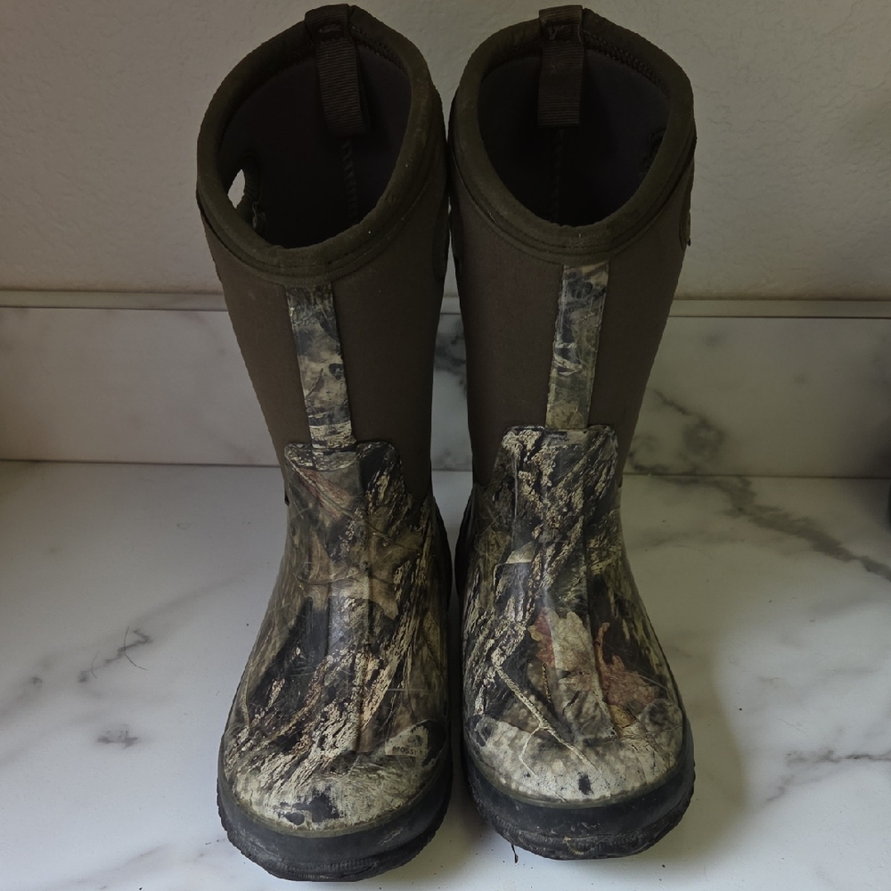 Kids Camouflage Boots
